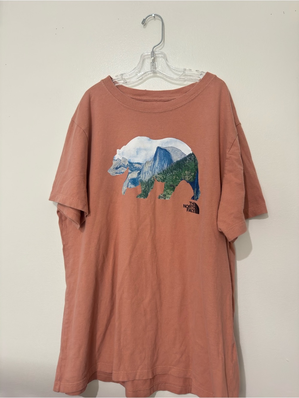 The North Face Bear Graphic T-Shirt - Dusty Rose